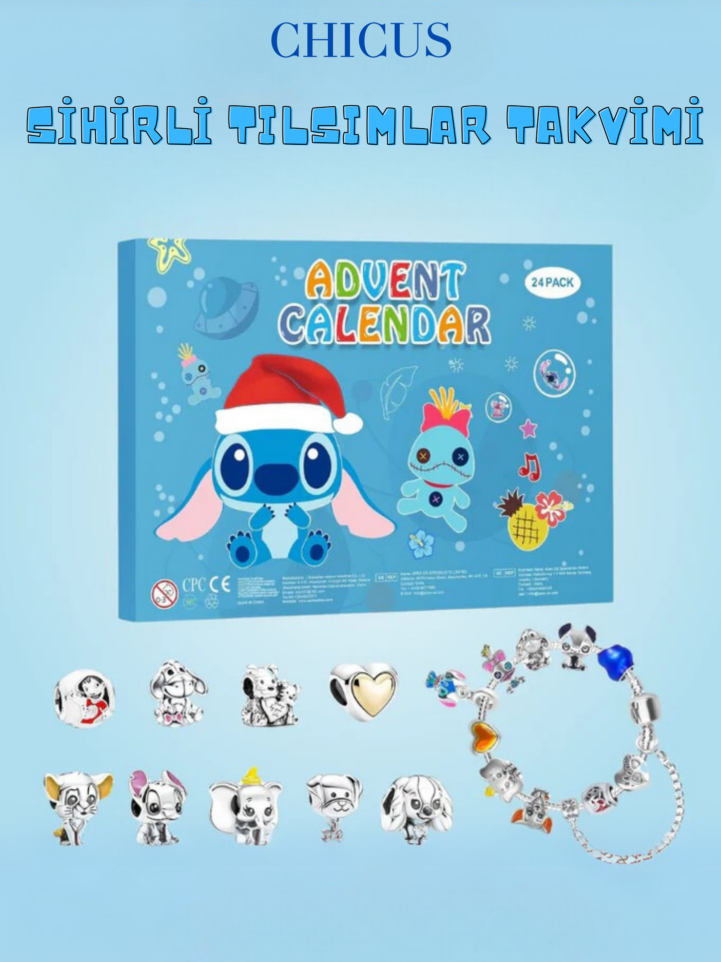 Sihirli Tılsımlar Takvimi Charm Bileklik