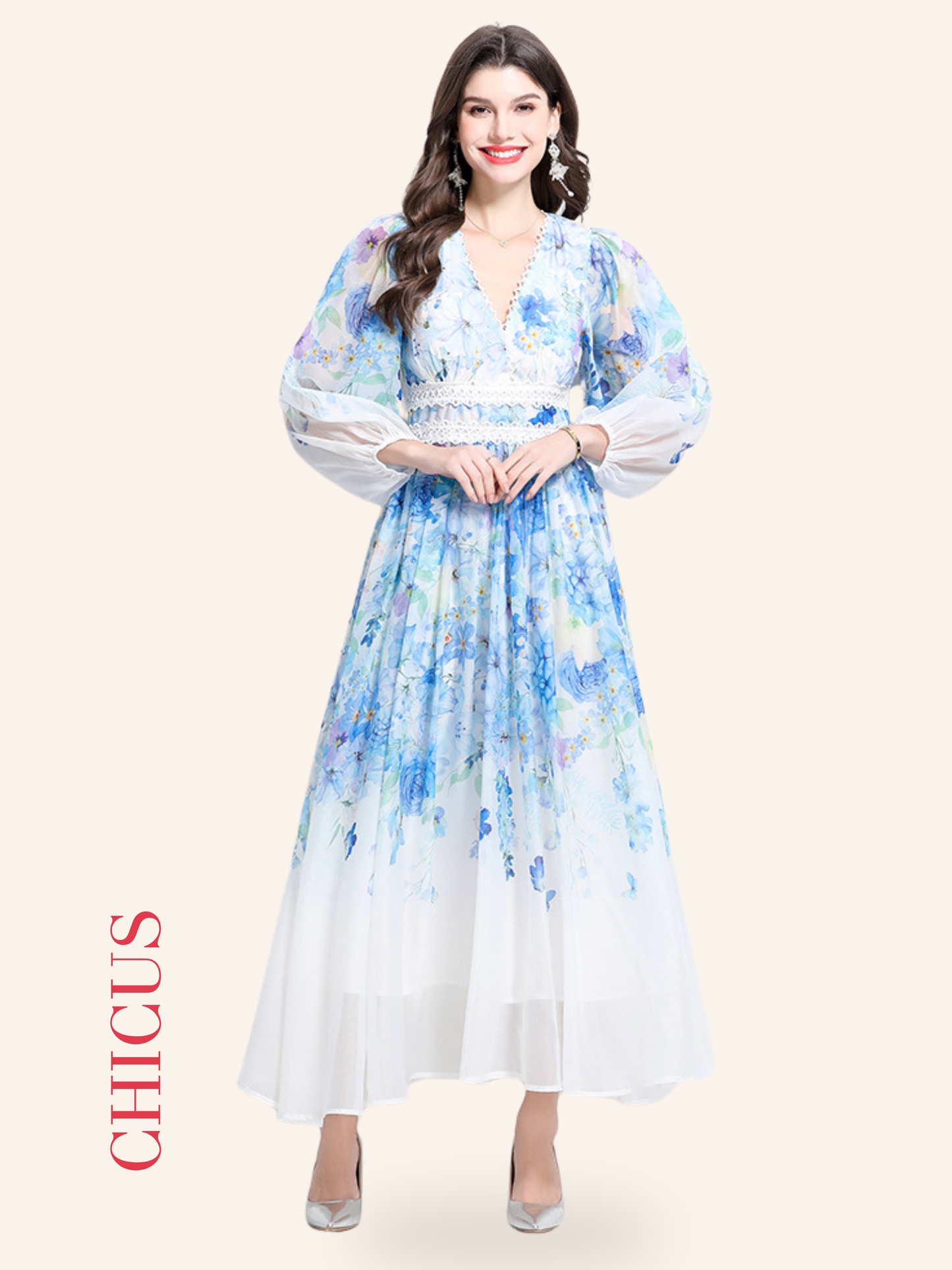 Certy Blue Kadın Elbise