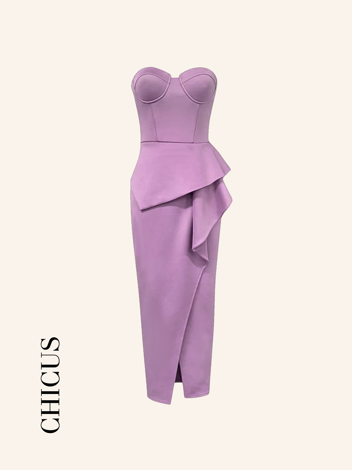 Lafonte Leylak Kadın Elbise