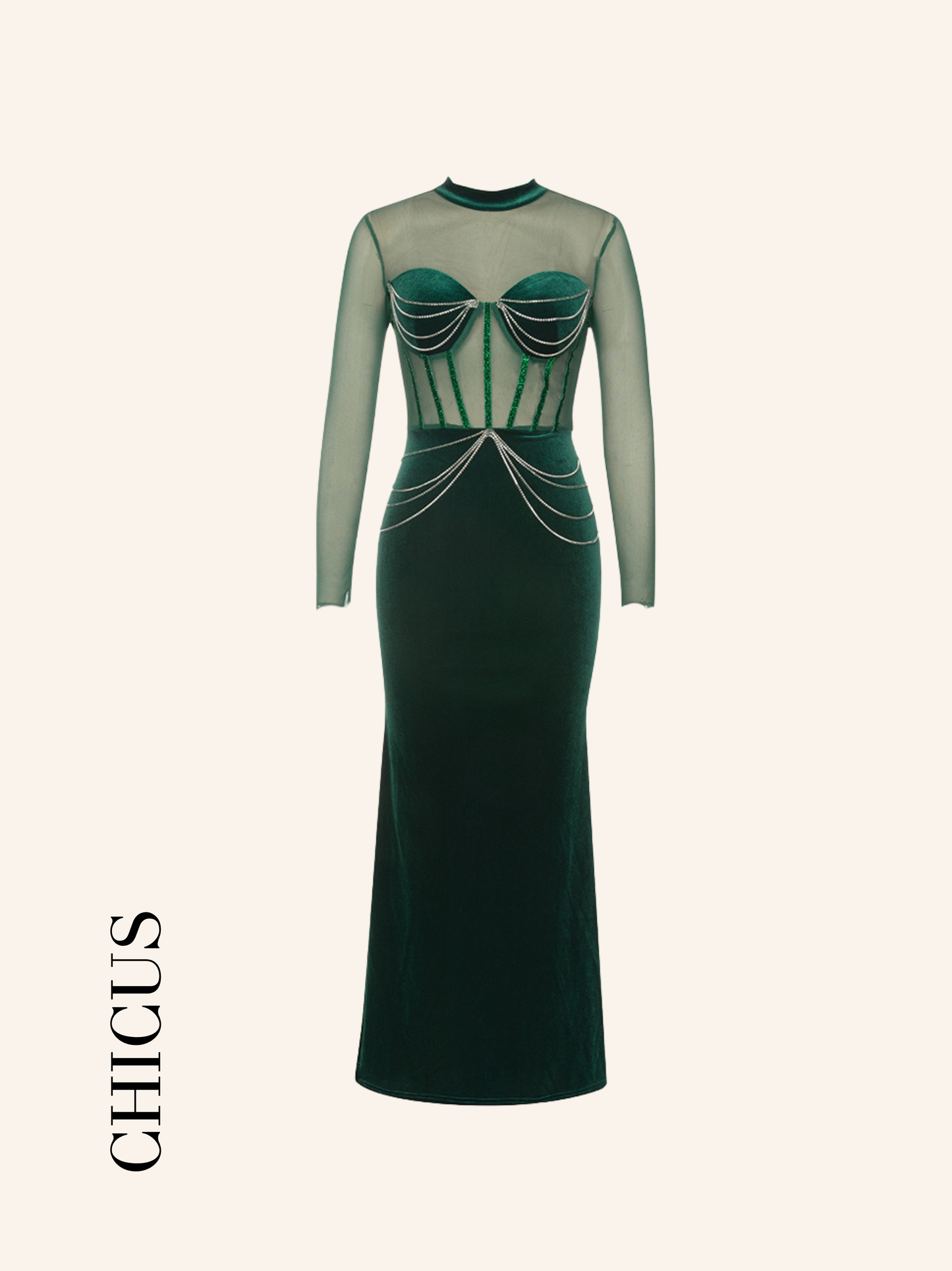 Aurora Green Kadın Elbise