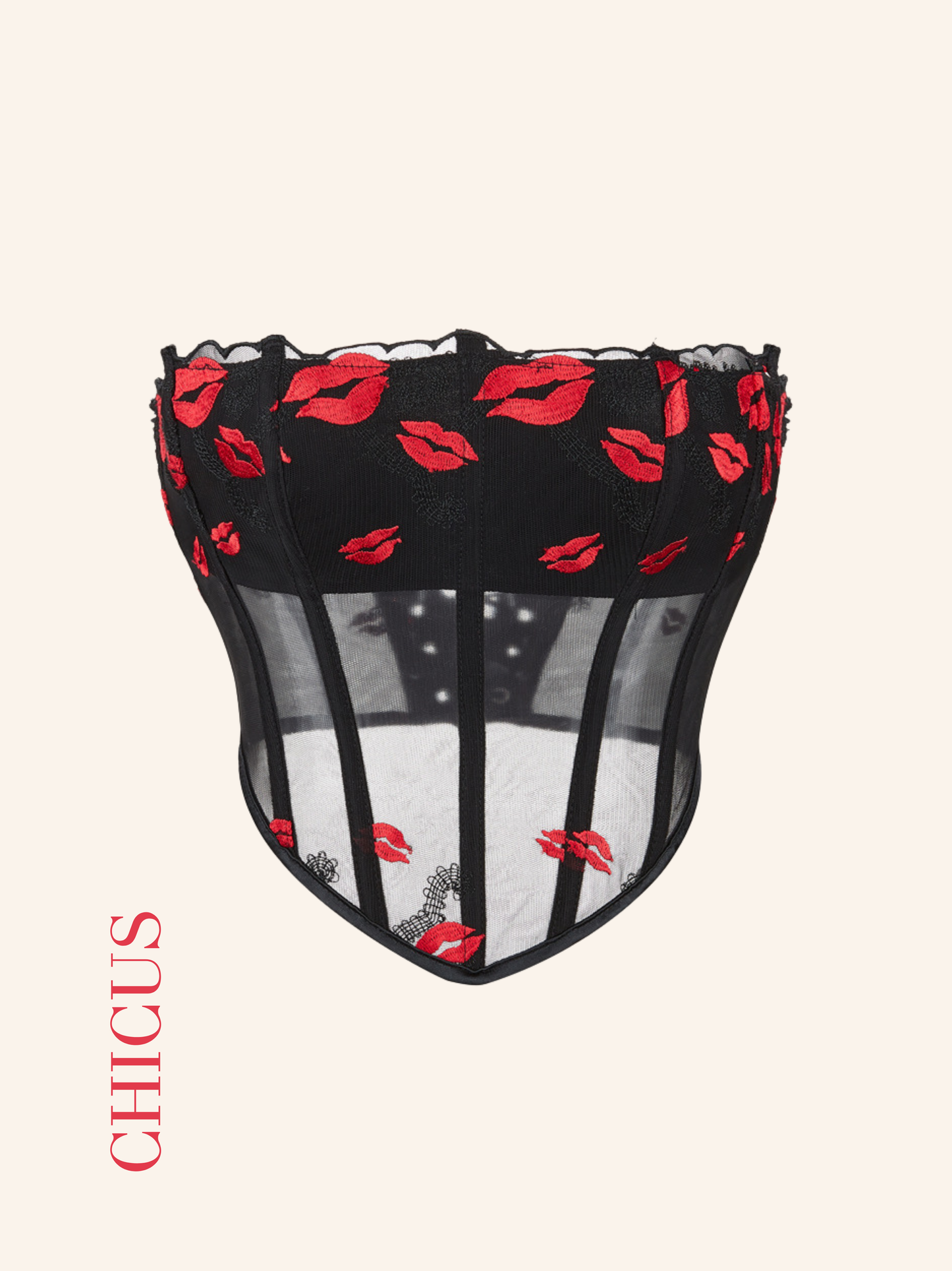 Dark Kiss Kadın Crop