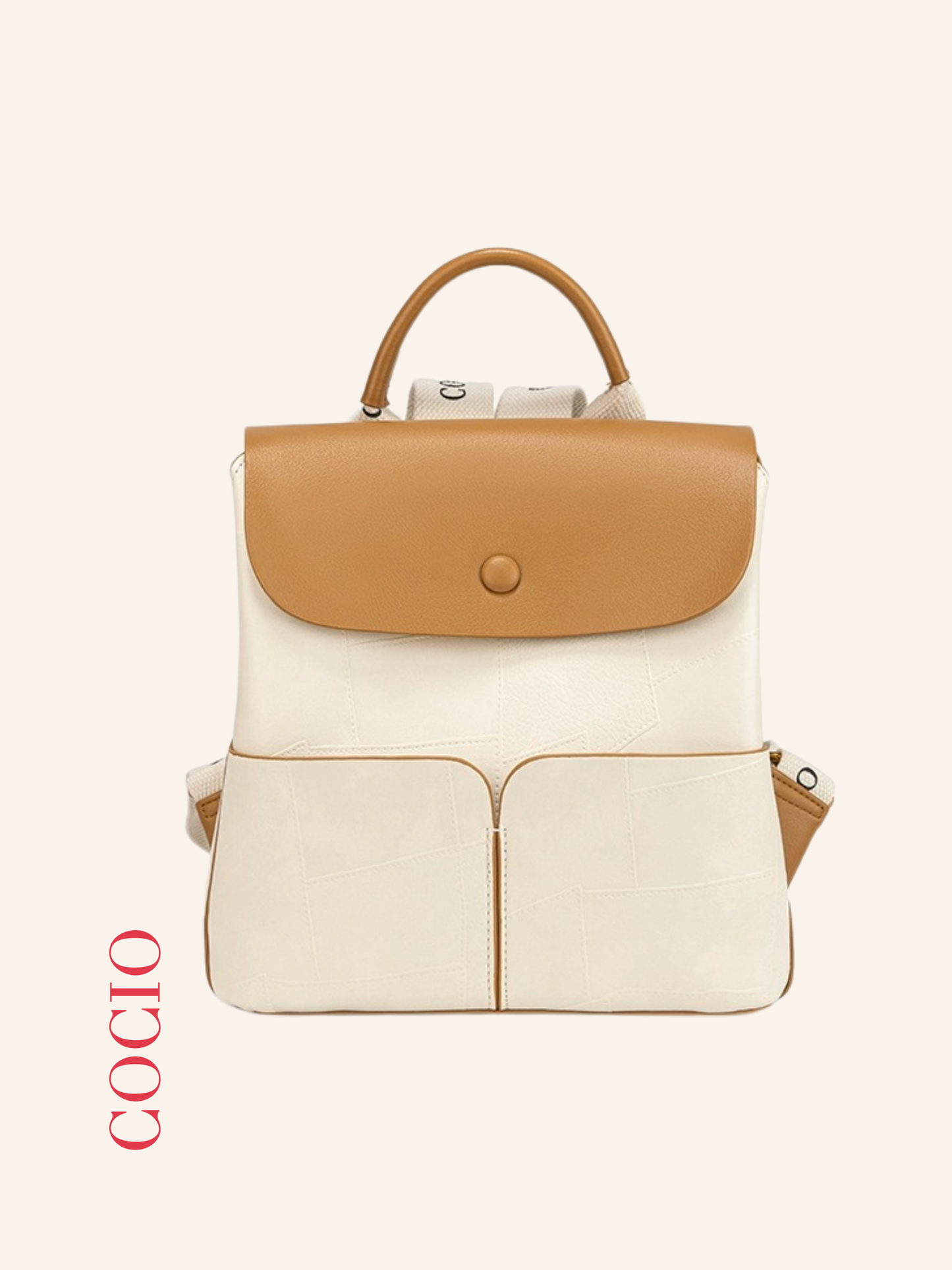 Cocio Beije Coffie Sırt Çantası