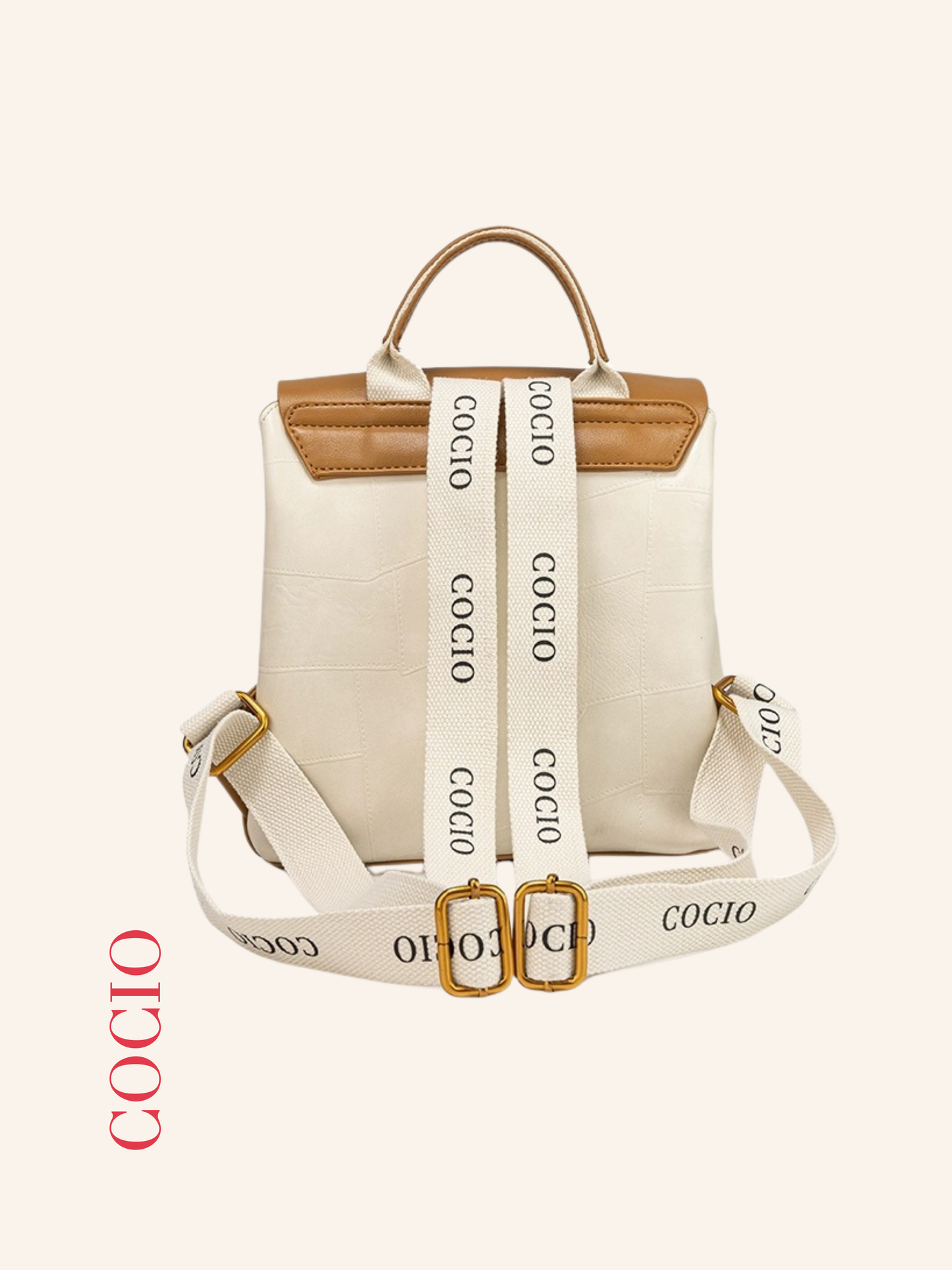 Cocio Beije Coffie Sırt Çantası