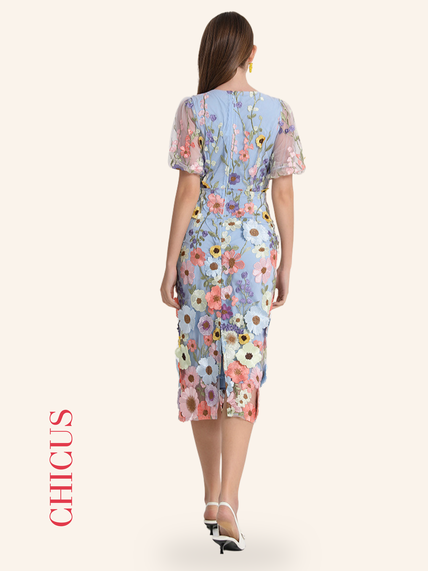 Rainbow Flower Kadın Elbise