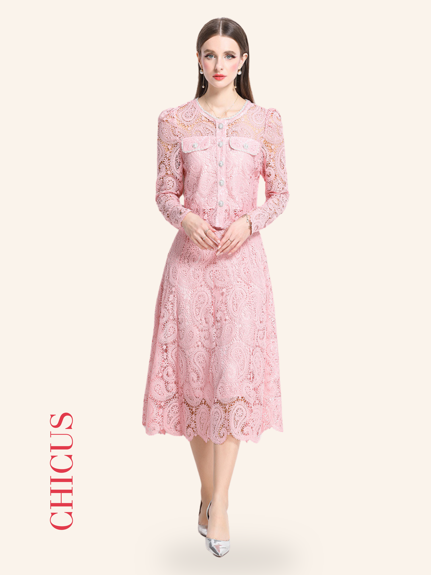 Rosy Glow Kadın Elbise