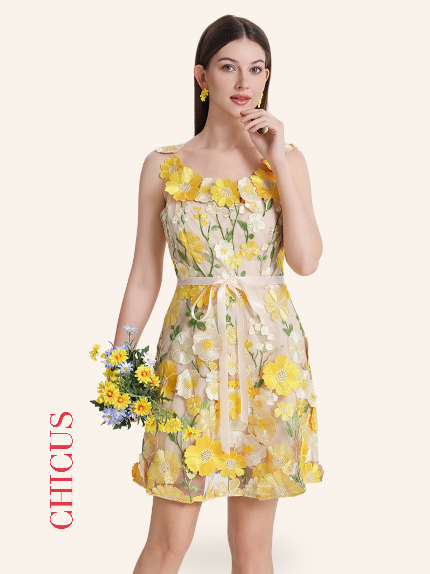 Camomile Sunny Kadın Elbise