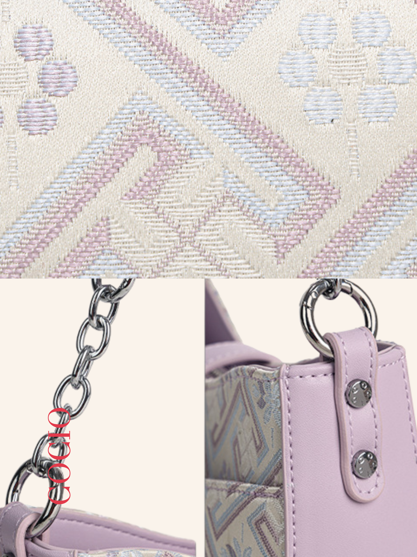 Cocio Violet El Çantası