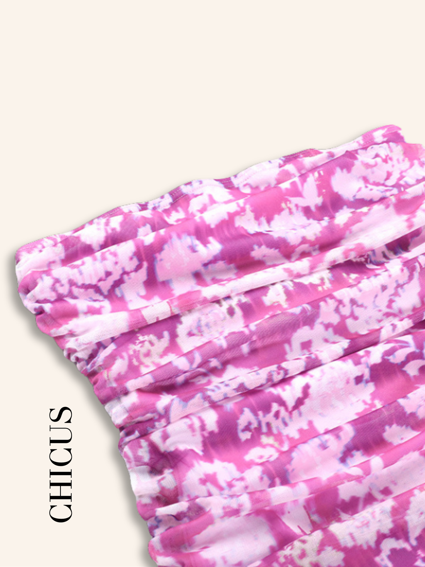 Bondage Pink Kadın Elbise