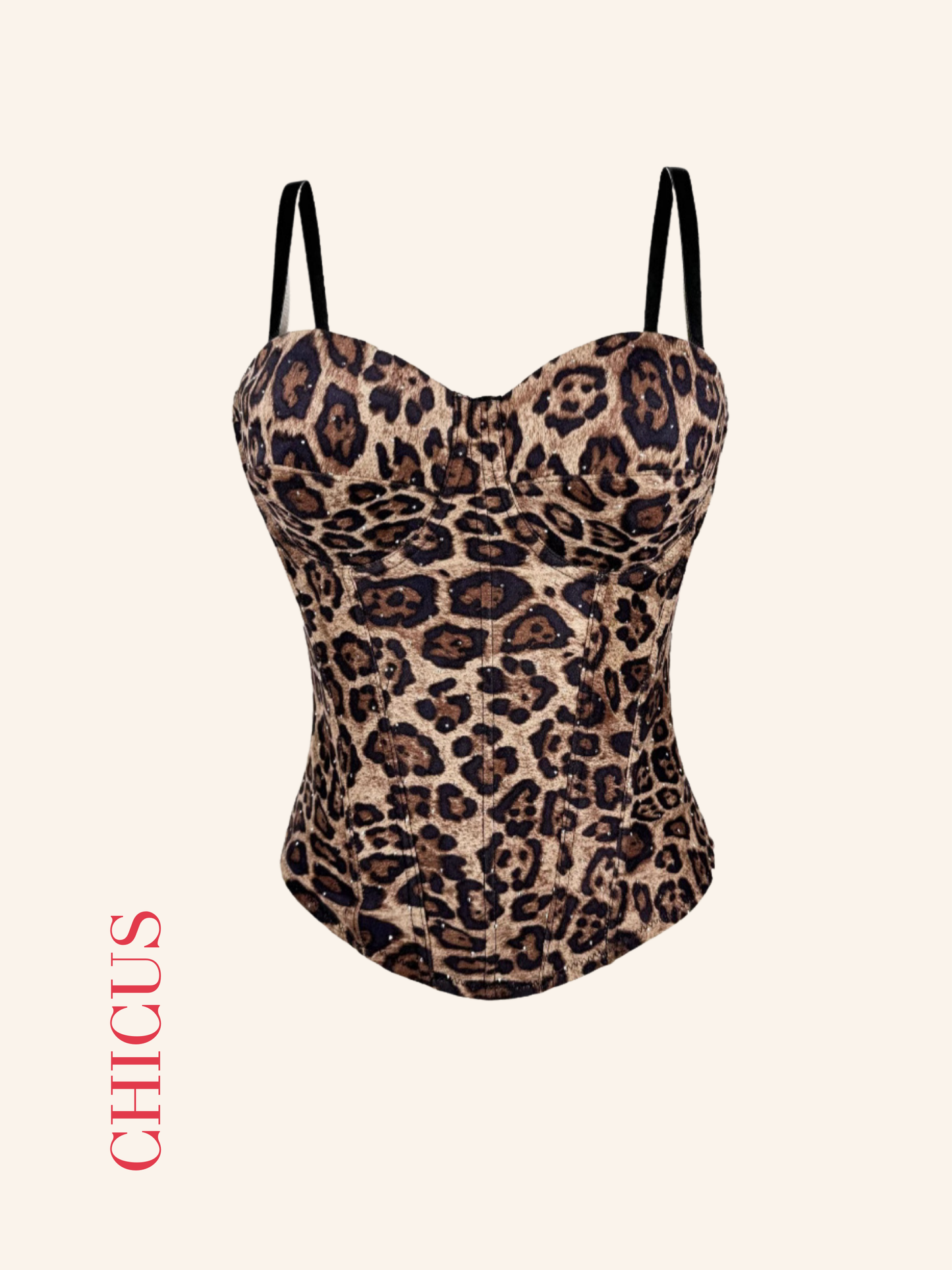 Leopare Invictus Kadın Crop