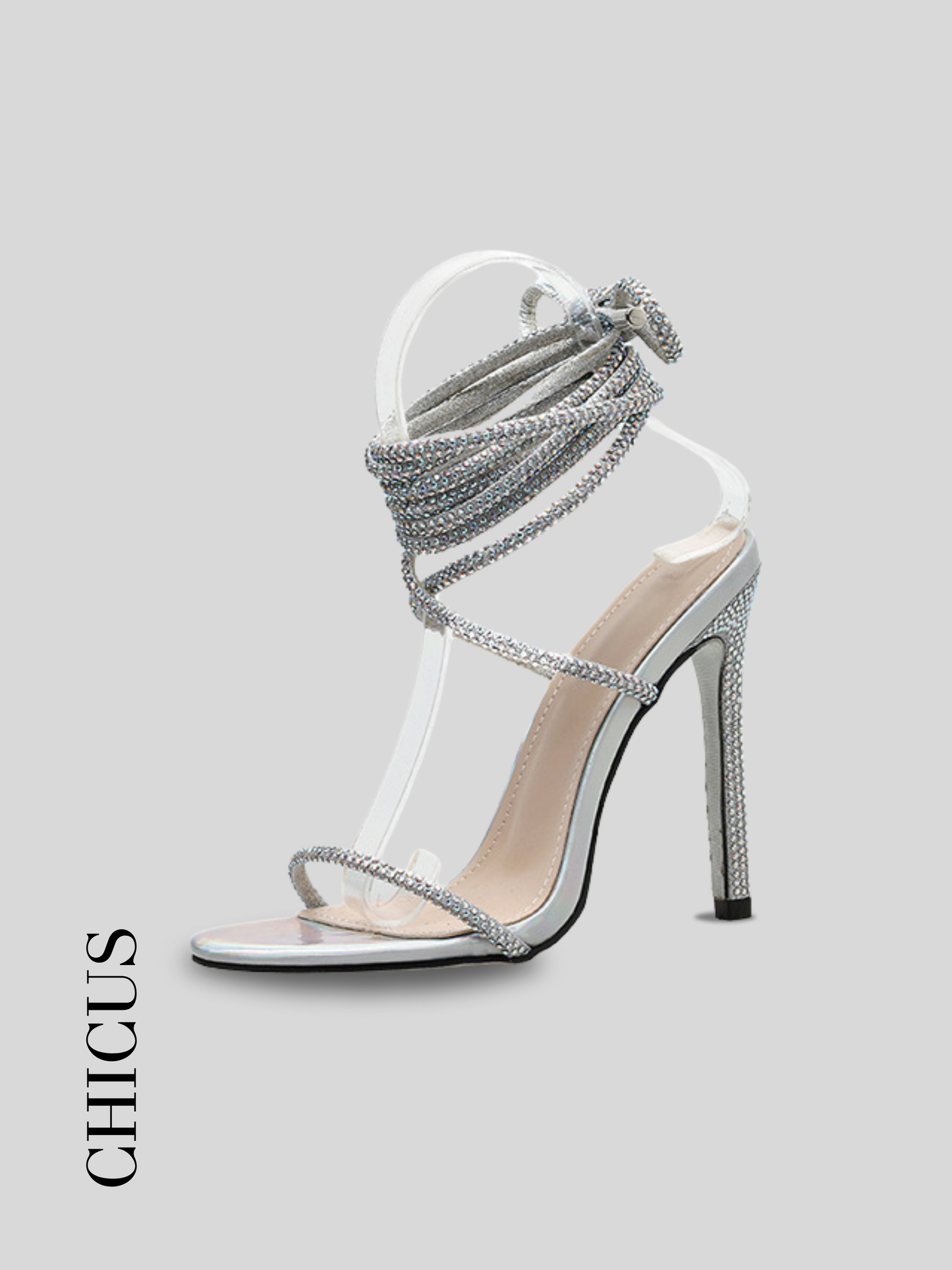 Taş Kamplama Topuklu Kadın Ayakkabı