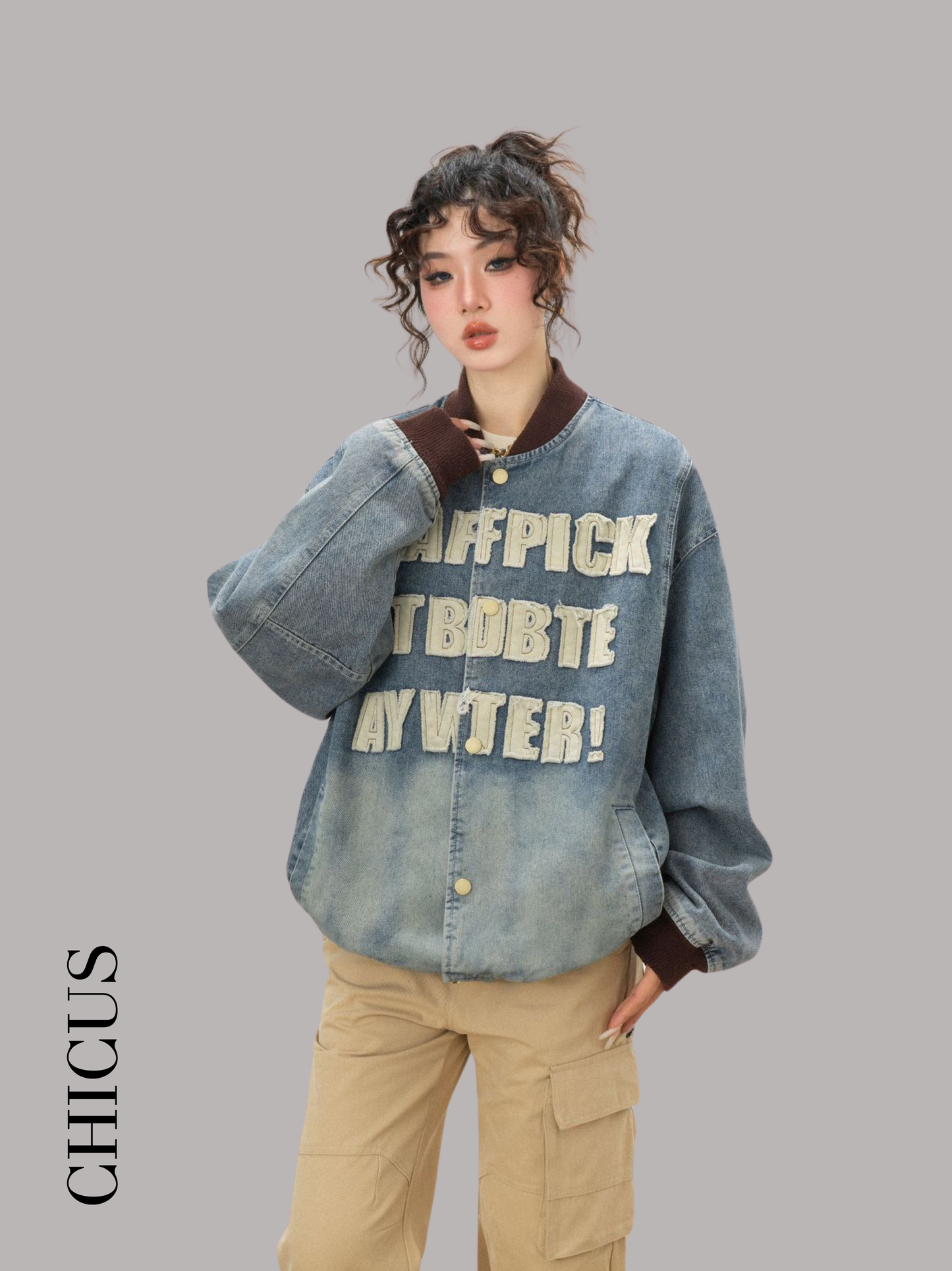 StaffPick Stichy Kadın Denim Ceket