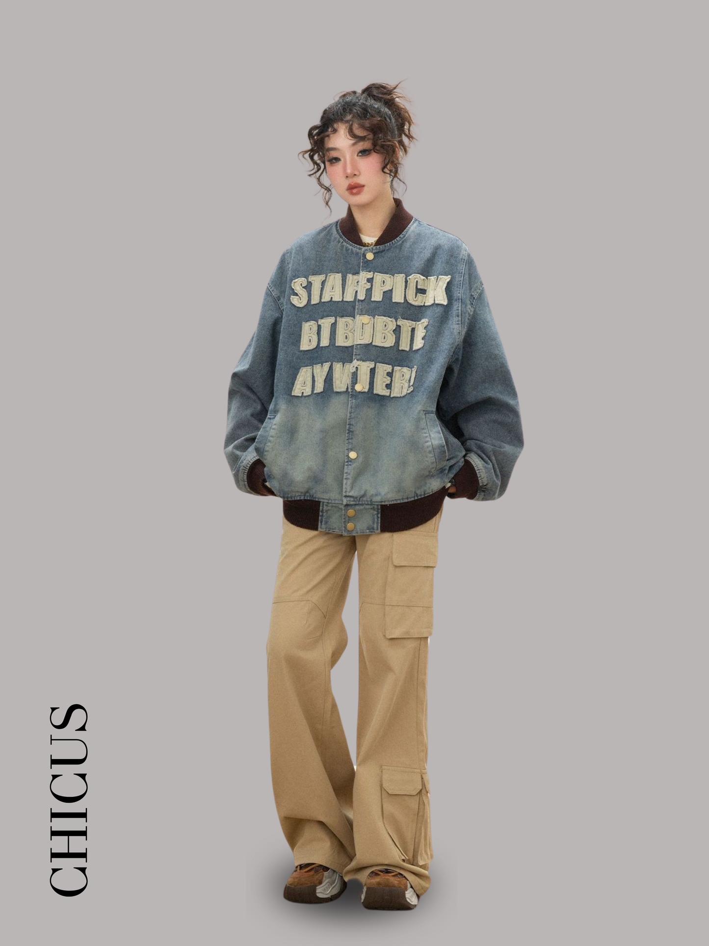 StaffPick Stichy Kadın Denim Ceket