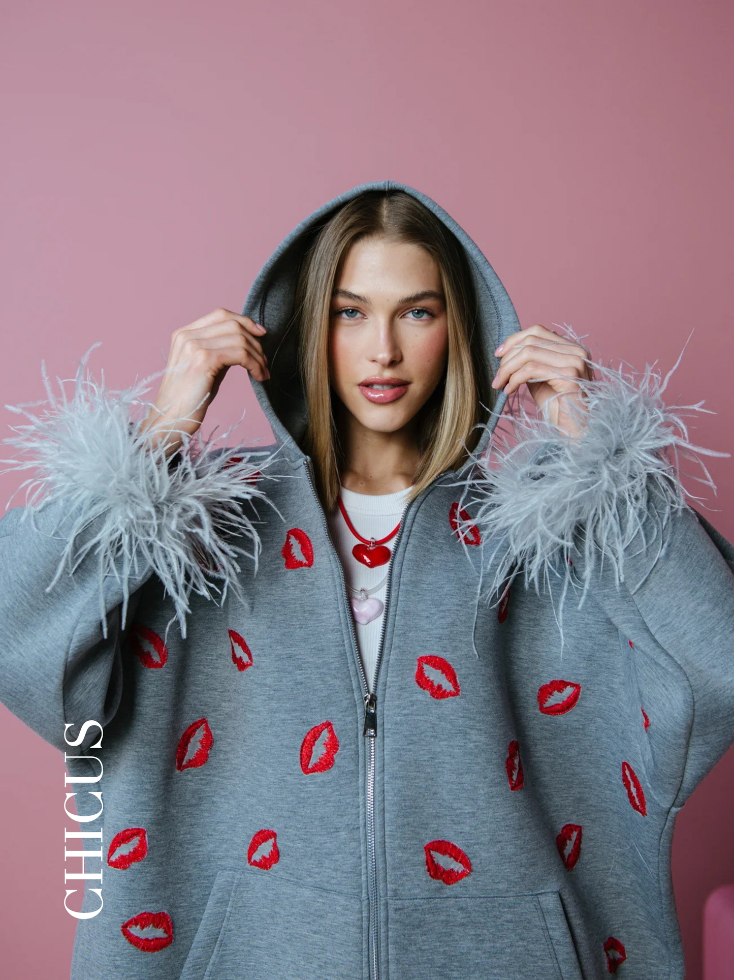 The Kiss That Turns Away Konsept Kadın Ceket