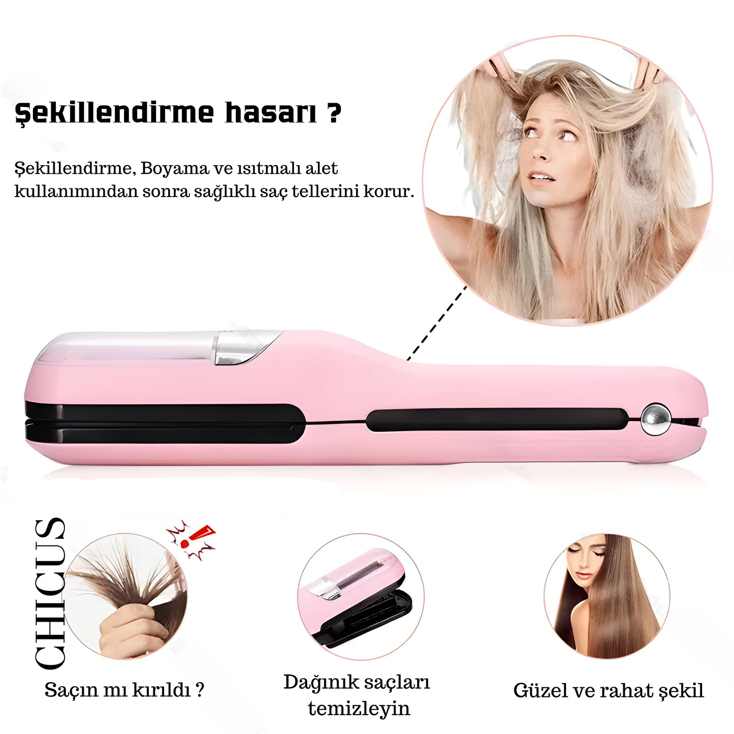 CHICUS RH-6668 Saç kırık alma makinesi