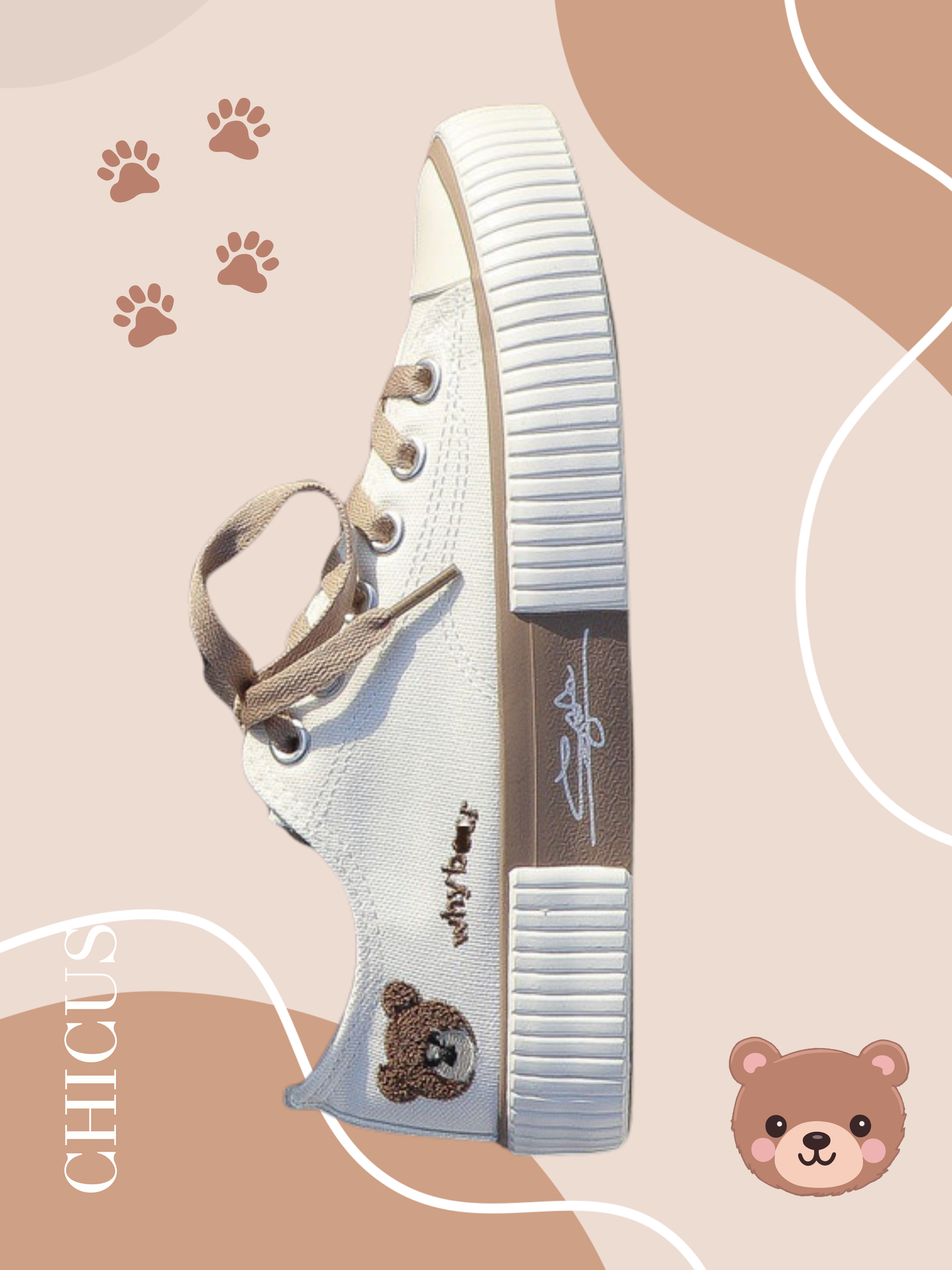 Bear Kadın Canvas Ayakkabı