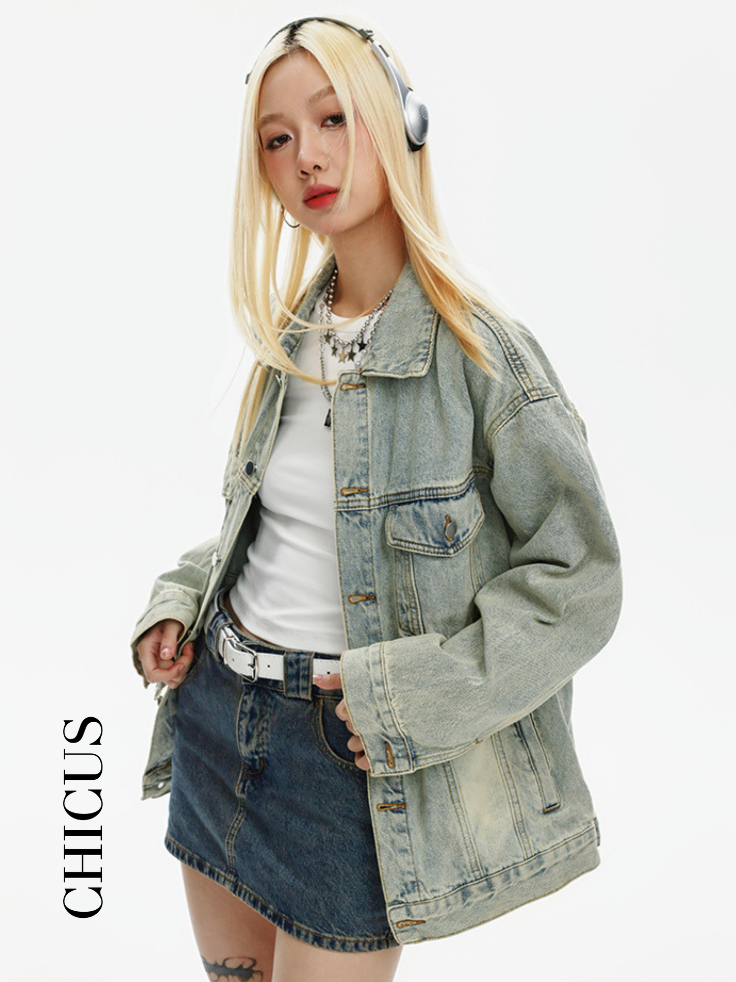 WinSun CHS Kadın Denim Ceket