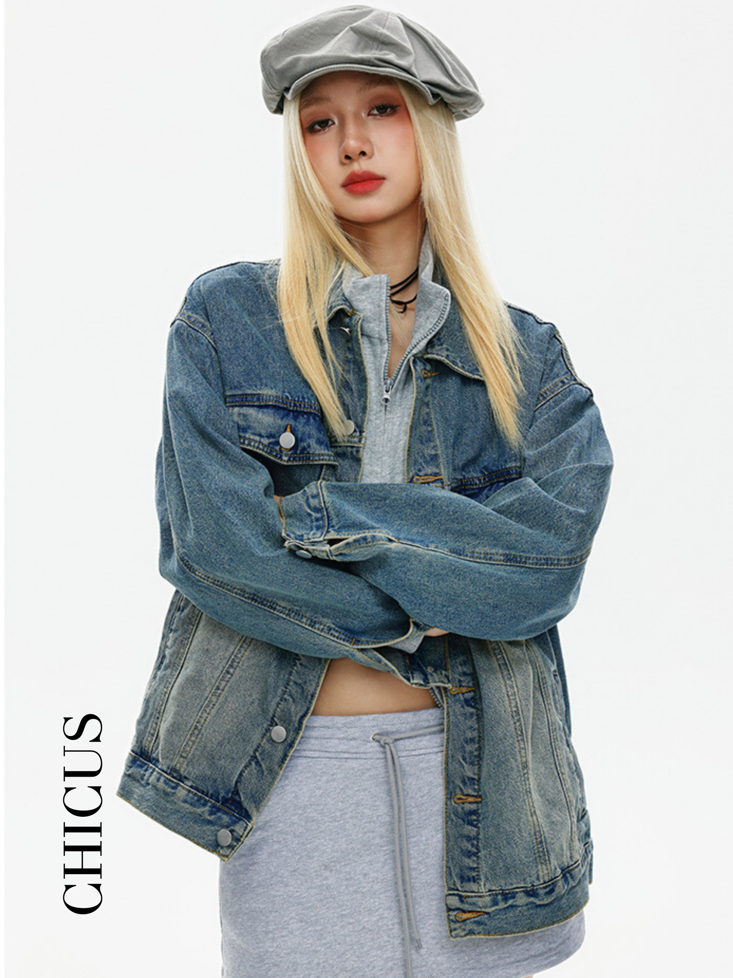 WinSun CHS Kadın Denim Ceket