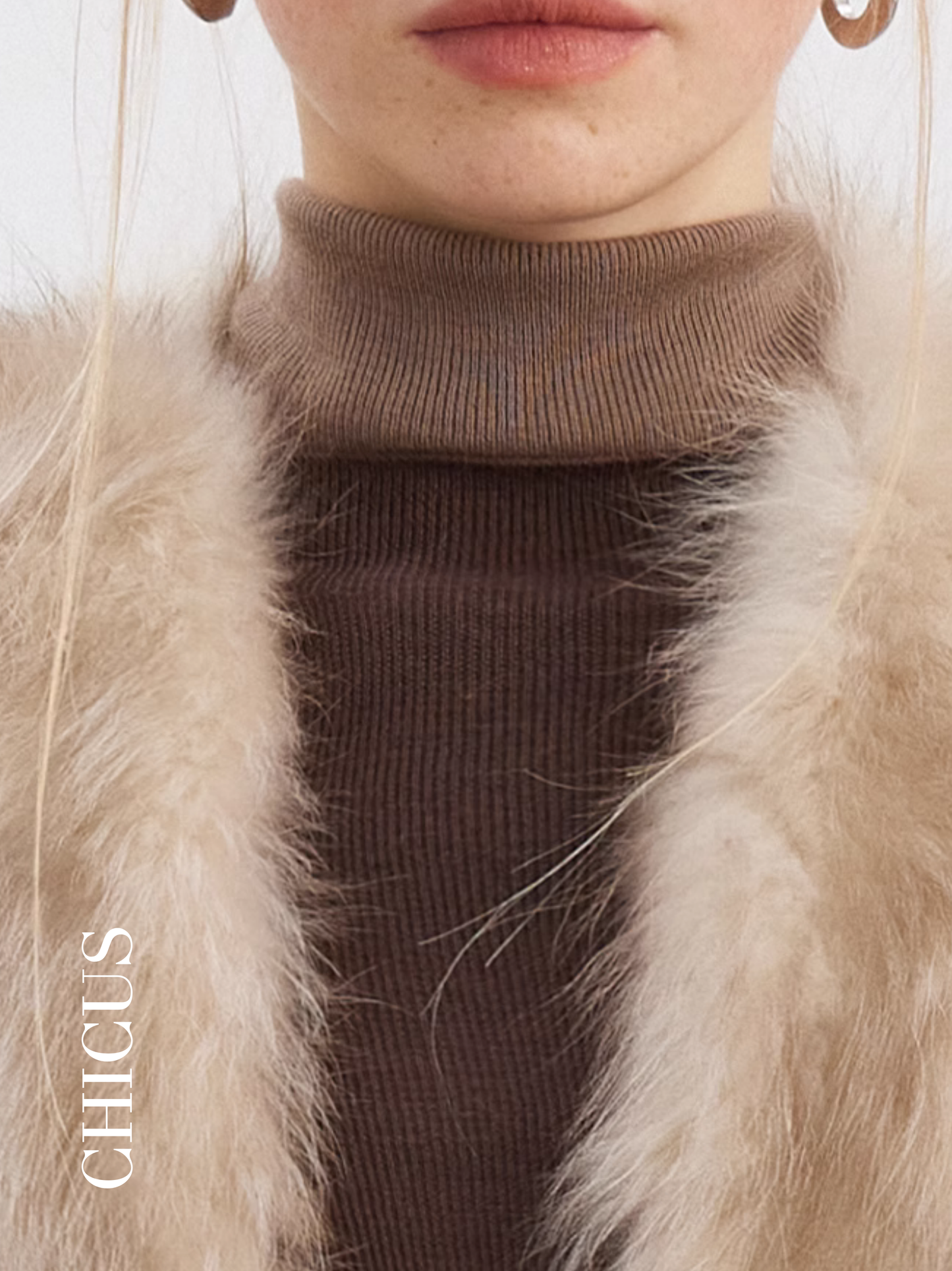 Altın Rakun "Günışığı" Kadın Kürk Ceket